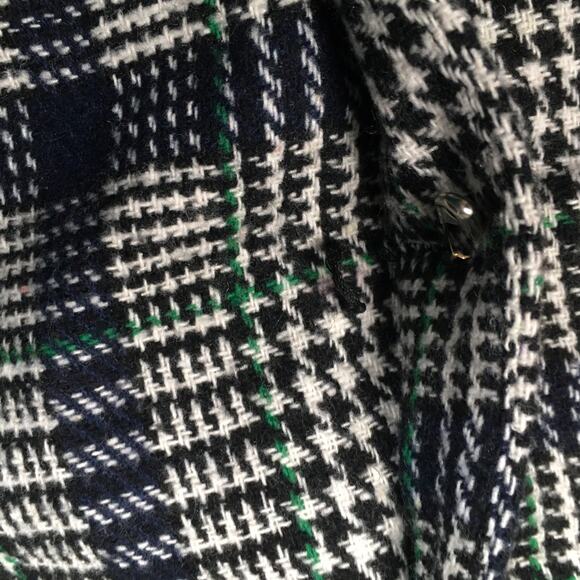 Madison Young Dress Glen Check Plaid Print Midi Jumper Women's M Dark Academia - Picture 9 of 11